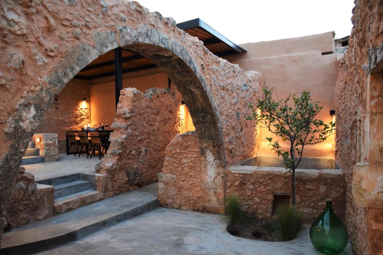 Almyrida Sands Luxury Stone Villa Xirostérnion Dış mekan fotoğraf