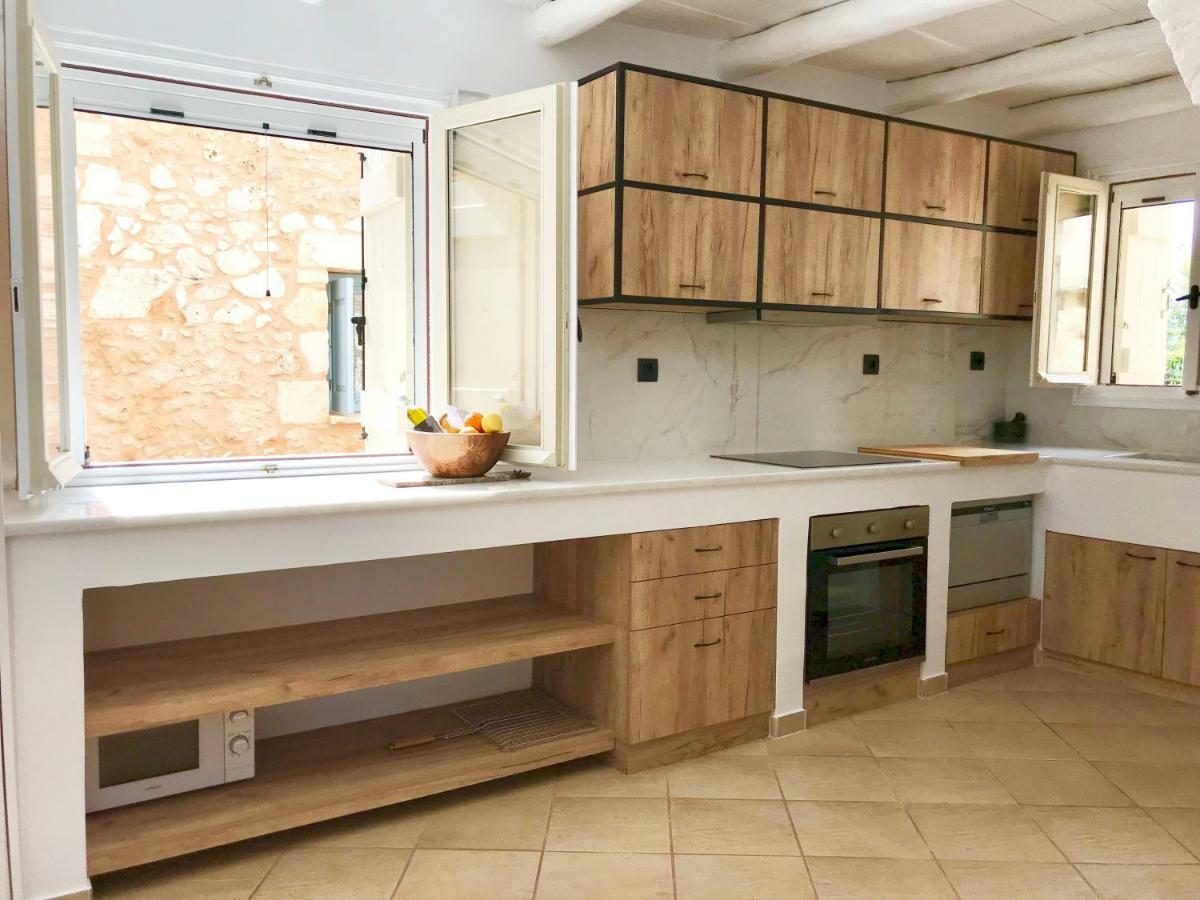 Almyrida Sands Luxury Stone Villa Xirostérnion Dış mekan fotoğraf
